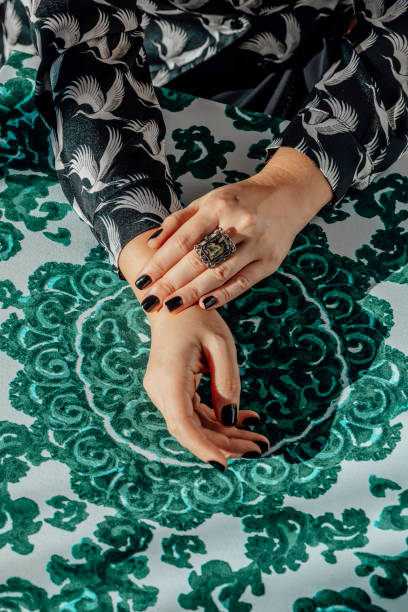 Satin stitch technique